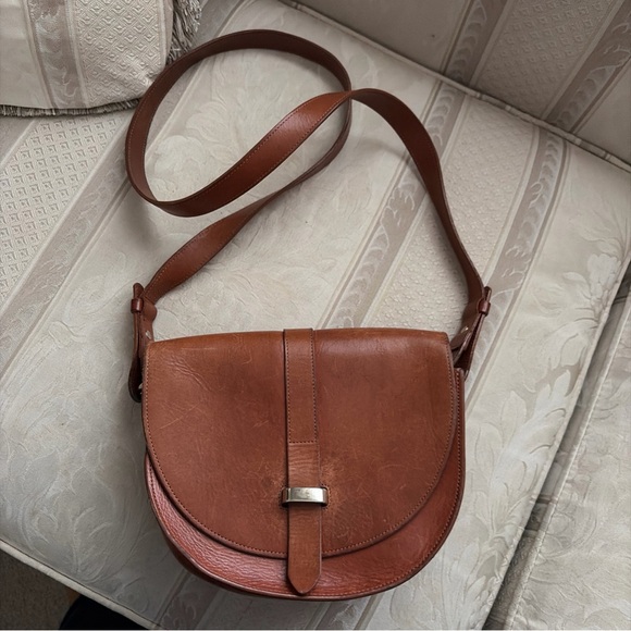 Sezane Claudio Crossbody Bag, Cognac - Picture 2 of 6